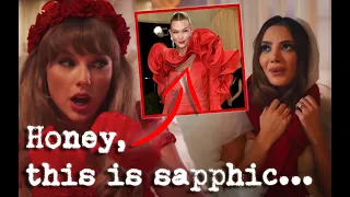 So Taylor Swift's new music video is sapphic as hell (I Bet You Think About Me - Taylor Swift)