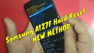 Samsung A127F Hard Reset | How to Hard Reset Samsung Galaxy A12 (A127F) | Pattern/Password Unlock