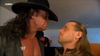 Undertaker confronts Shawn Michaels 2009