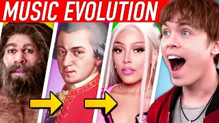 THE EVOLUTION OF MUSIC (40000 BC - 2022)