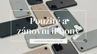 Použité a zánovní iPhony