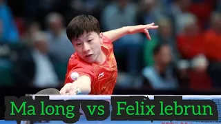 Ma long   vs   Felix lebrun best rally