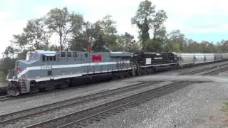 Double Heritage Power! Monongahela and Penn Central power on NS 10G!