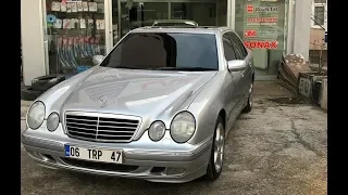 Mercedes W210 E200 kompressor elegance FL 186HP test sürüşü