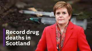 Drug deaths in Scotland hit record levels