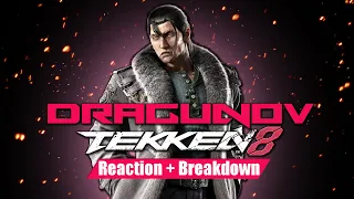 Tekken 8 - Dragunov Gameplay Reveal Trailer - Reaction + Breakdown