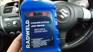 Holts Radweld - Coolant Leak Repair added to Radiator