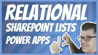 Use SharePoint Lists just like a Relational Database in Power Apps