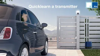 Drive 500, 600 & 1000 - How to quick learn a transmitter into your favorite ET Nice gate operator