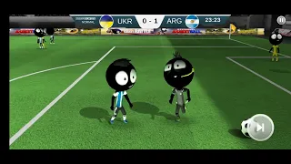 Playing Stickman Soccer (not for the first time)