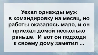 Приехал Муж из Командировки Раньше Времени! Анекдот дня Для Супер Настроения! Юмор!