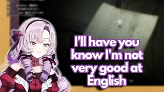 Salome Displays Her English Proficiency【ENG SUB/Nijisanji/Hyakumantenbara Salome 】