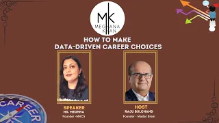 How To Make Data-Driven Career Choices | Master Brains Session | August 21 2021