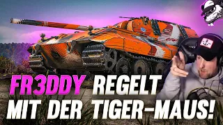 Fr3ddy regelt mit der Tiger-Maus! Erster Spieler auf dem EU Server mit der dritten Gunmark!