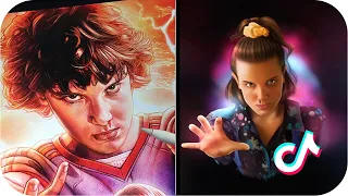 😍Awesome STRANGER THINGS ART that is On Another Level on Tik Tok 🌈