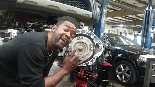 How to replace a Torque Converter. Insert it correctly. Transmission whining noise P1750 P0740 P0700