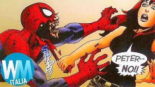 Top 10 PEGGIORI COSE mai FATTE da SPIDER-MAN!