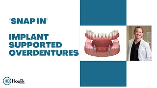 Snap in Dentures. Improve your quality of life with Implant Supported Dentures.