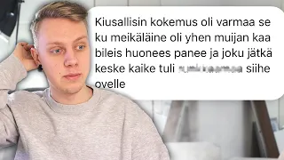 KATSOJIEN KIUSALLISET KOKEMUKSET...