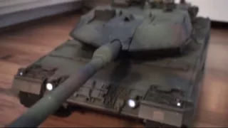 German LEOPARD 2A6 Battle Tank - TAMIYA 1:16 Scale RC Model
