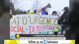 French 'yellow vests' defy Macron again in tense protests