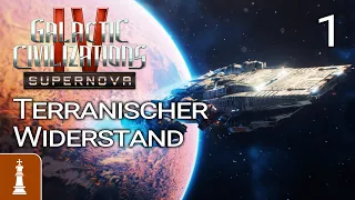 #1: Der Terranische Widerstand ♚ Let's Play Galactic Civilizations 4 Supernova | deutsch