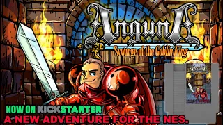 ANGUNA: SCOURGE OF THE GOBLIN KING (NES Homebrew) - Full Playthrough*