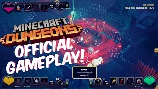 MINECRAFT DUNGEONS - OFFICIAL GAMEPLAY (MINECON Live 2019)