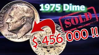 1975 No S Dime Sells for Almost a Half Million Dollars