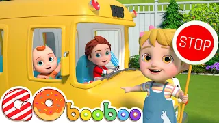 Wheels on the Bus (Garden Version) | GoBooBoo Nursery Rhymes & Kids Songs