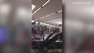 New video inside North Star Mall show people running and hiding