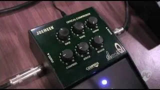 NAMM '11 - Joe Meek gbQ1 Guitar Processor, floorQ Optical Compressor, gbdB Guitar Preamp