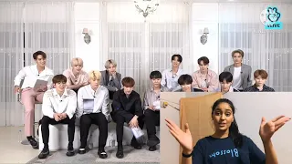 SEVENTEEN REACTION NOW UNITED BY MY SIDE