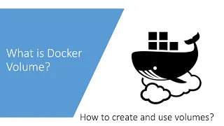 What is Docker Volume?| How to use docker volume? |  Docker tutorial for beginners