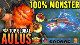 PERFECT GAMEPLAY!! TOP GLOBAL AULUS BEST BUILD 2023 | TOP GLOBAL AULUS GAMEPLAY - MOBILE LEGENDS