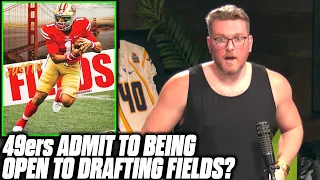 Pat McAfee Reacts To 49ers Being Open To Drafting Justin Fields Over Mac Jones