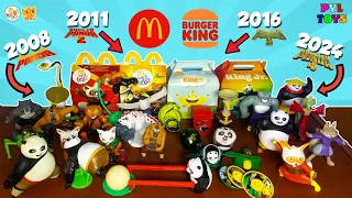 ¡TODAS LAS COLECCIONES DE KUNG FU PANDA DE MCDONALDS Y BURGER KING! | 2008, 2011, 2016 y 2024