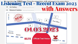 IELTS Listening Actual Test 2023 with Answers | March Exam