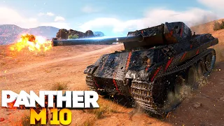 Panther/M10 • Лучший Бой на ХУДШЕМ ПРЕМ ТАНКЕ 7 УРОВНЯ • WoT Gameplay