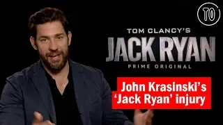 John Krasinski on shattering his knee while filming ‘Jack Ryan’