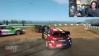 vuelta al RALLYCROSS en DIRT RALLY 2.0  🤪🤪 pura locura