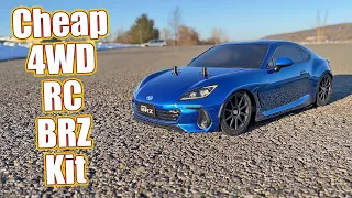 Cheap & Fun RC Car Kit! Tamiya Subaru BRZ ZD8 TT-02 Quick Look| RC Driver