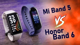Honor Band 6 или Mi Band 5 Что лучше выбрать? Обзор сравнение