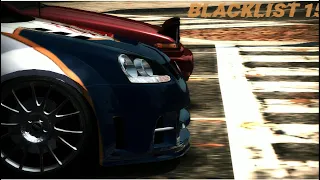 Toyota AE86 vs Volkswagen Golf:  Need for Speed: Most Wanted (Remastered) : Blacklist 15