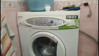 Washing machine Samsung S1021 - synthetics