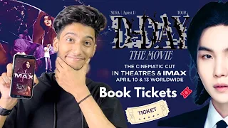 Don’t miss this concert | Suga D-Day in India cinema 🇮🇳 | How to get tickets 🎟️