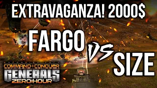 Fargo vs SiZe - bo15 - ExtraVaganza $2000 Golden Cup - БИТВА ЗА ТРЕТЬЕ МЕСТО!!! - Generals Zero Hour