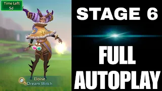 Lords Mobile Saving Dreams Limited Challenge Stage 6 Full Autoplay |Lords Mobile Dream Witch Stage 6