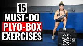 15 MUST DO Plyometric Box Exercises // Build STRENGTH & Increase POWER