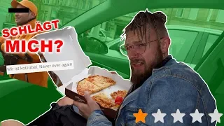 DIE SCHLECHTESTE PIZZA MEINER STADT BESTELLEN!! | Kamberg TV